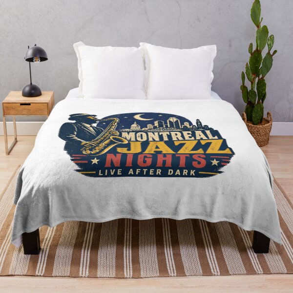 Item preview, Montreal Jazz Nights Live After Dark Retro Music designed and sold by Fenay Designs.