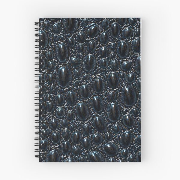 Item preview, Deep-gloss crocodile scale duvet cover - black reptile skin designed and sold by Kentala.