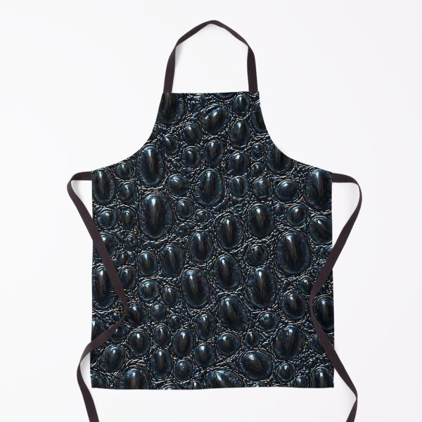 Item preview, Deep-gloss crocodile scale duvet cover - black reptile skin designed and sold by Kentala.