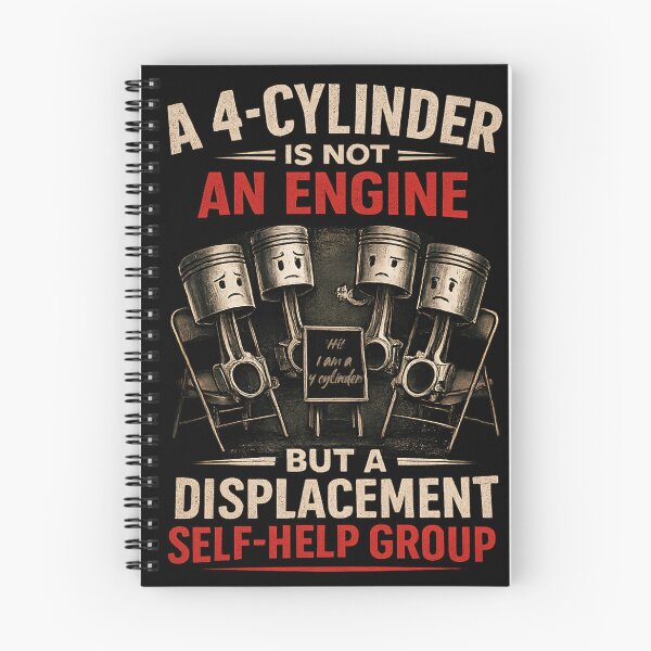Item preview, Four cylinders? That's not an engine – displacement is what matters. designed and sold by arma-design.