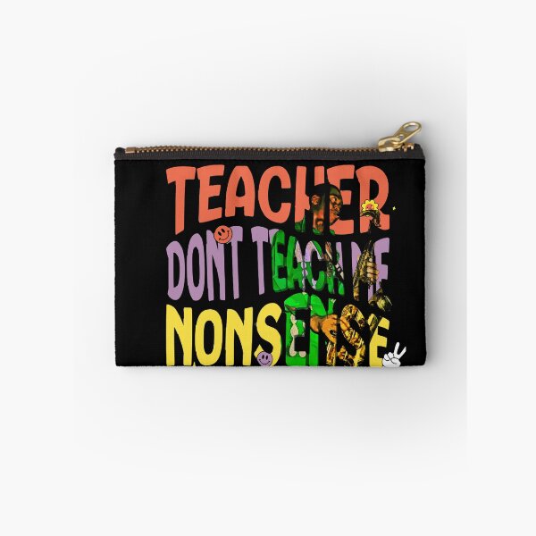 Aperçu de l'œuvre Professeur, ne m'apprenez pas des bêtises – Fela Kuti Afrobeat Art | Impression typographique rétro audacieuse panafricaine créée et vendue par Youngkev-arts.