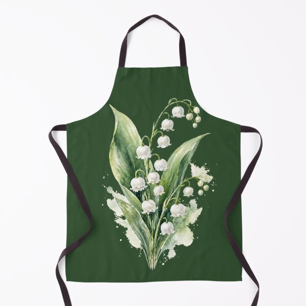 Item preview, Lily of the Valley, Mays birthday flower designed and sold by BeHappyGoLucky.