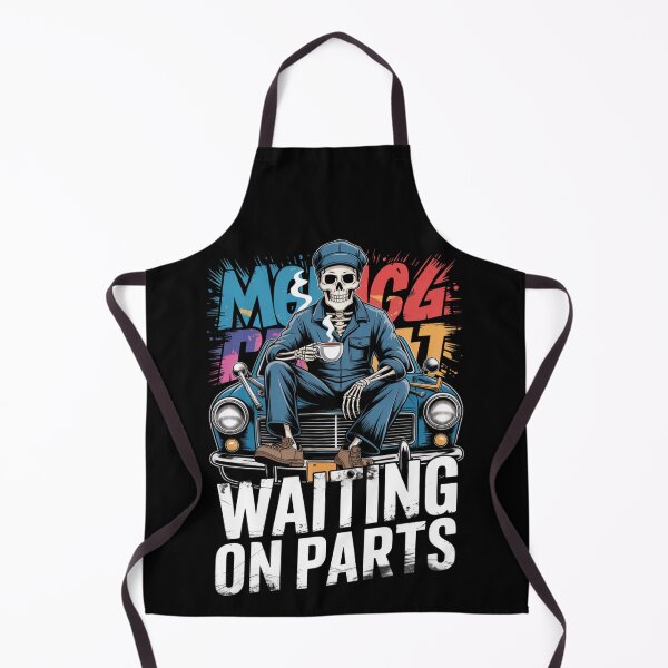 Item preview, Waiting On Parts — Skeleton Mechanic Coffee Shirt V42 designed and sold by DarylWelsh2024.