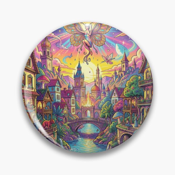 Item preview, A magical fantasy world full of luminous creatures, floating lights, and dreamlike cosmic energy. designed and sold by FotoworldEdel.