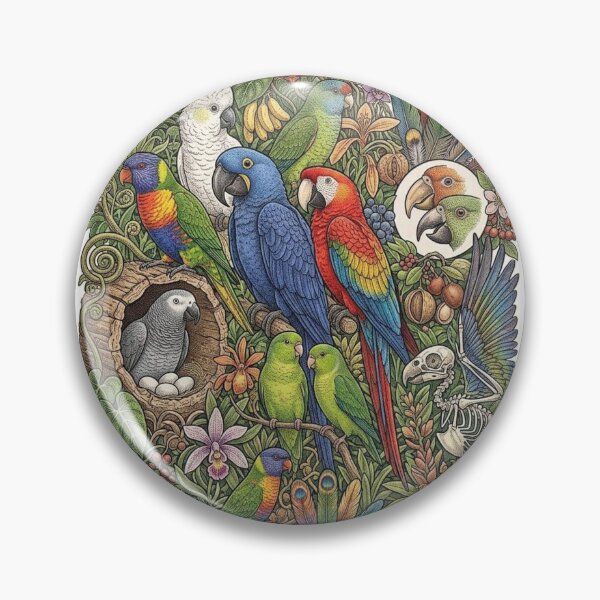 Item preview, Parrots designed and sold by snoWorkshop.