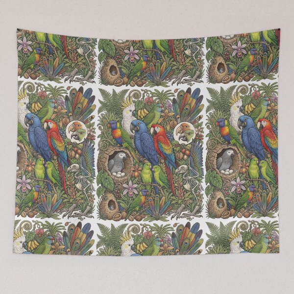 Item preview, Parrots designed and sold by snoWorkshop.