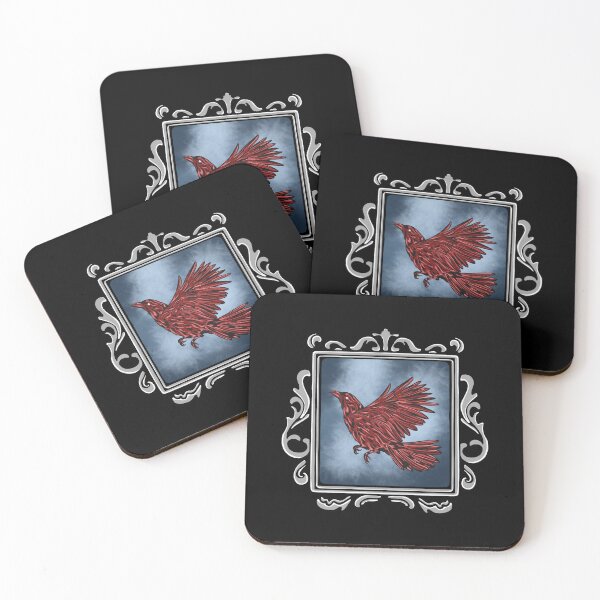 Item preview, Red raven designed and sold by pinkyfish1010.