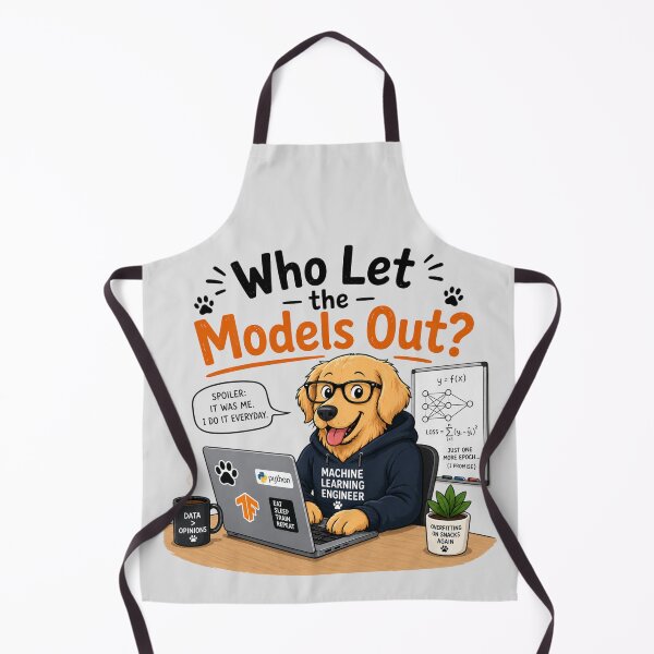 Item preview, Machine Learning Engineer designed and sold by Itai Doshin.