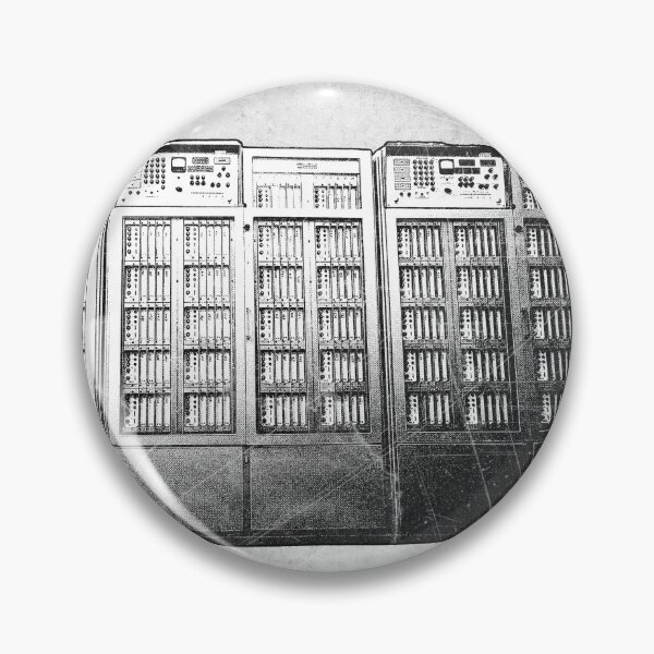 Item preview, 1970s Computer Mainframe Dark Retro Tech Art designed and sold by Ghoul Enterprises.