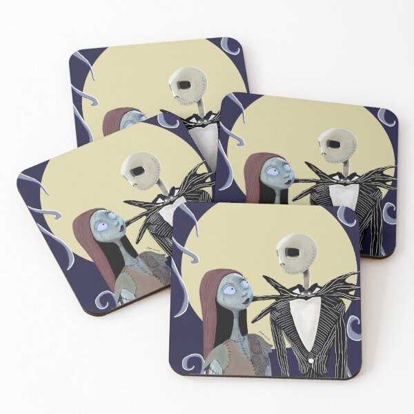 Item preview, Jack & Sally The Nightmare Before Christmas - Paparunaki designed and sold by paparunaki-art.