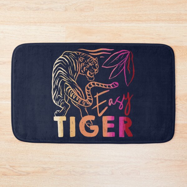 Item preview, easy tiger sunset shirt pink summer graphic vintage designed and sold by art-injoy.