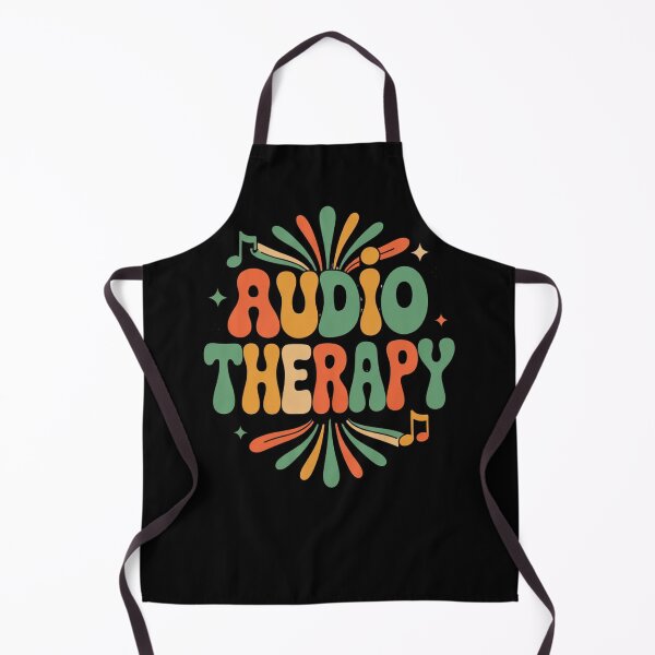 Item preview, Audio Therapy | Retro Groovy 70s Wavy Aesthetic designed and sold by Design_Your_Day.