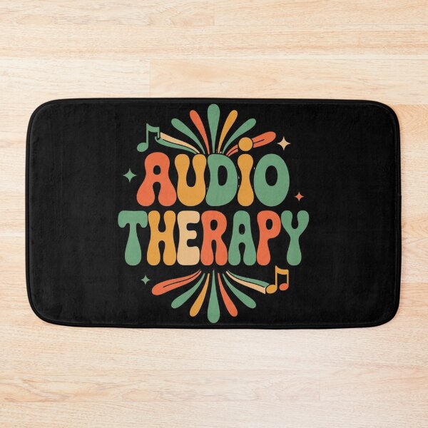 Item preview, Audio Therapy | Retro Groovy 70s Wavy Aesthetic designed and sold by Design_Your_Day.