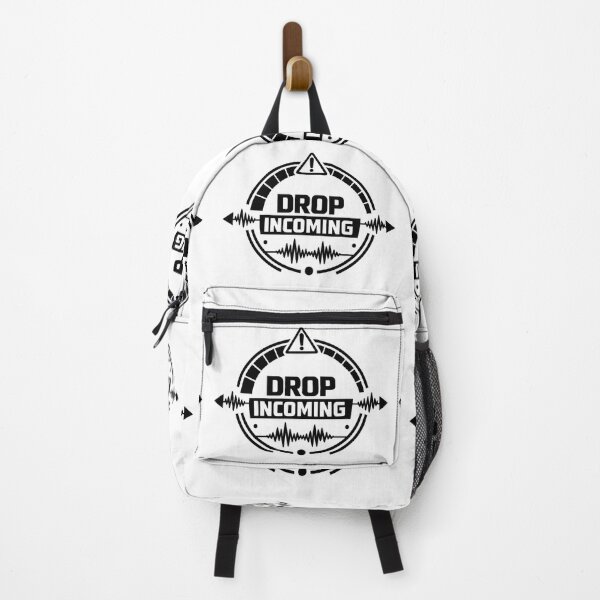 Item preview, Drop Incoming – Drum and Bass Rave Warning DNB Design designed and sold by  ZenRave Designs.