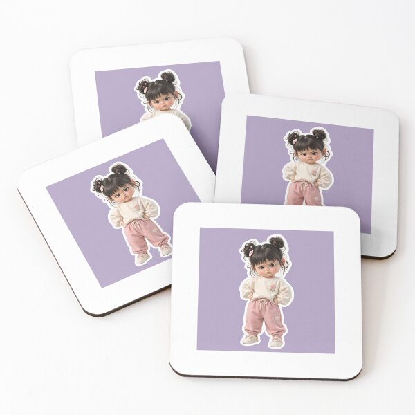 Item preview, Little Sassy Girl Sticker designed and sold by ZenOtaku Lab.