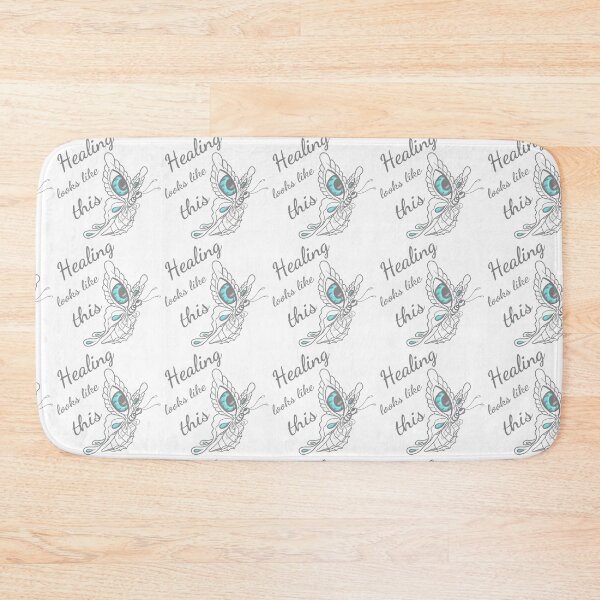 Item preview, Healing Looks Like This – Mental Health Butterfly Art designed and sold by Samaya-.