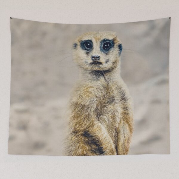 Item preview, ruffled meerkat designed and sold by NathBros.