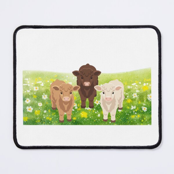 Item preview, Calves in a meadow designed and sold by PeterPunkt.
