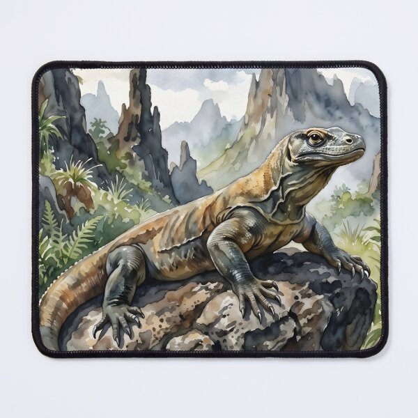 Item preview, Komodo Dragon Varanus Komodoensis Indonesian Island Reptile designed and sold by RubisLeaf.