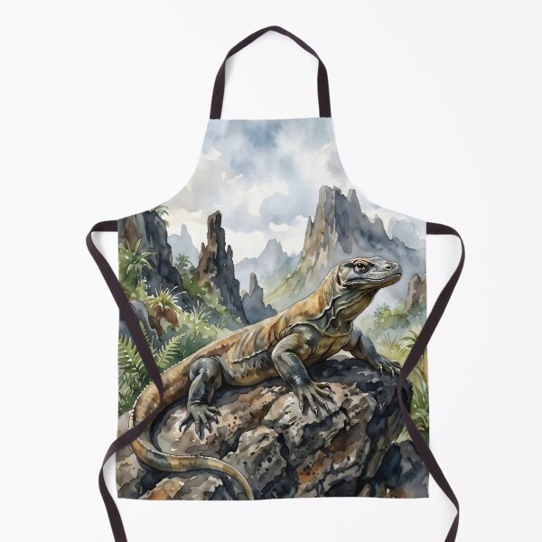 Item preview, Komodo Dragon Varanus Komodoensis Indonesian Island Reptile designed and sold by RubisLeaf.