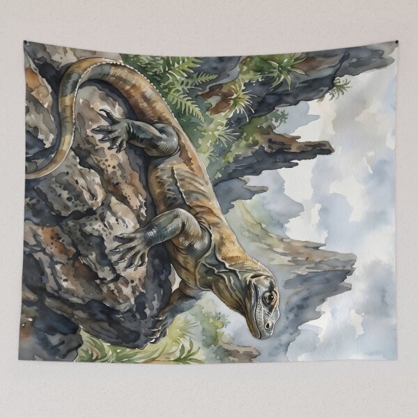 Item preview, Komodo Dragon Varanus Komodoensis Indonesian Island Reptile designed and sold by RubisLeaf.