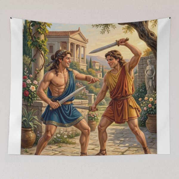 Item preview, Greek brothers and sisters designed and sold by PP&RAINBOW SHOP.
