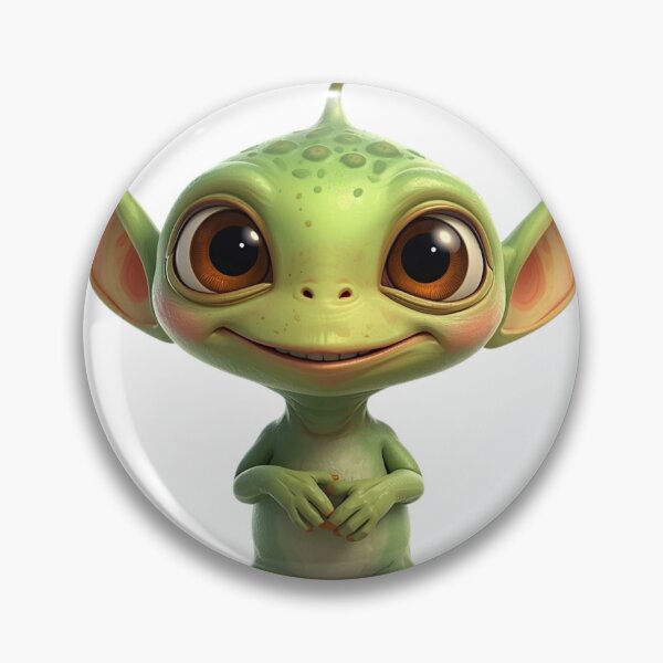 Item preview, The smiling little alien designed and sold by Art70shop.