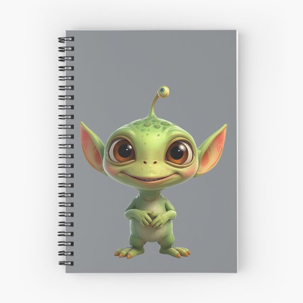 Item preview, The smiling little alien designed and sold by Art70shop.