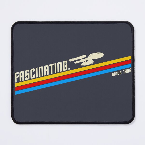 Item preview, Fascinating – Retro Sci‑Fi Starship Silhouette (Since 1966) designed and sold by VoglR.