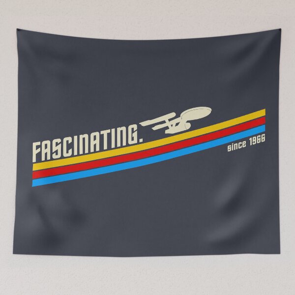 Item preview, Fascinating – Retro Sci‑Fi Starship Silhouette (Since 1966) designed and sold by VoglR.