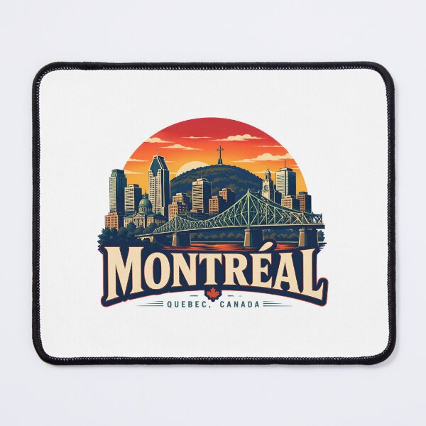 Item preview, Montreal Quebec Canada Jacques Cartier Bridge Skyline designed and sold by Fenay Designs.