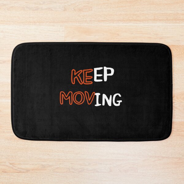 Item preview, Keep Moving Forward Motivational Typography Design designed and sold by VexoStudio.