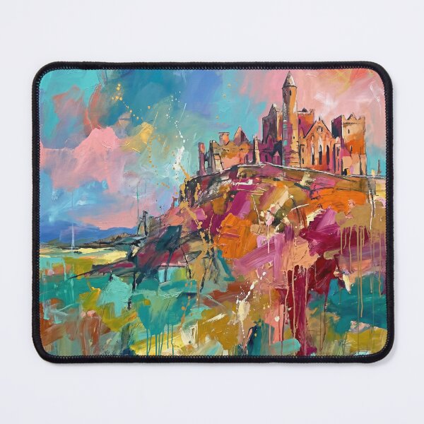Item preview, Rock of Cashel Abstract Ireland Art Print designed and sold by Printpix.