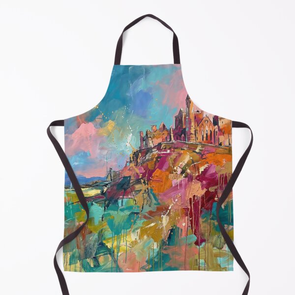 Item preview, Rock of Cashel Abstract Ireland Art Print designed and sold by Printpix.