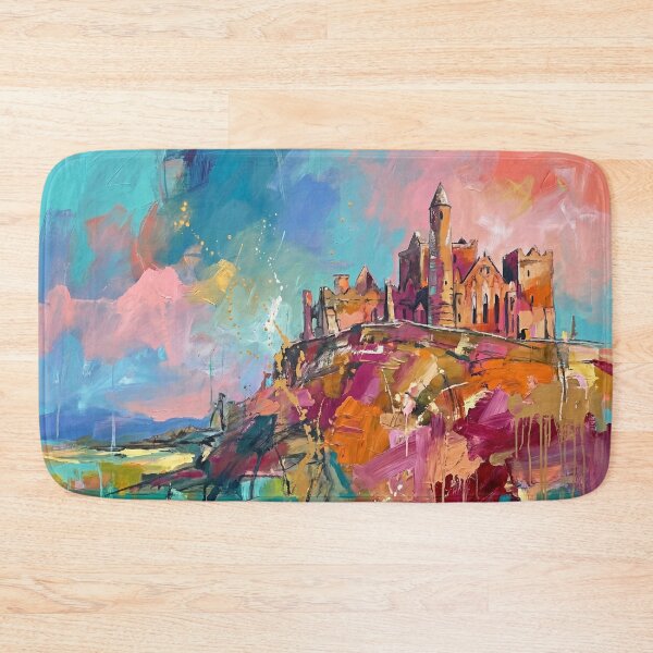 Item preview, Rock of Cashel Abstract Ireland Art Print designed and sold by Printpix.