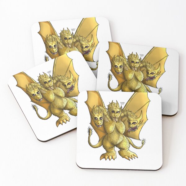 Item preview, Chibi King Ghidorah 1991 designed and sold by DMDigitalManus.