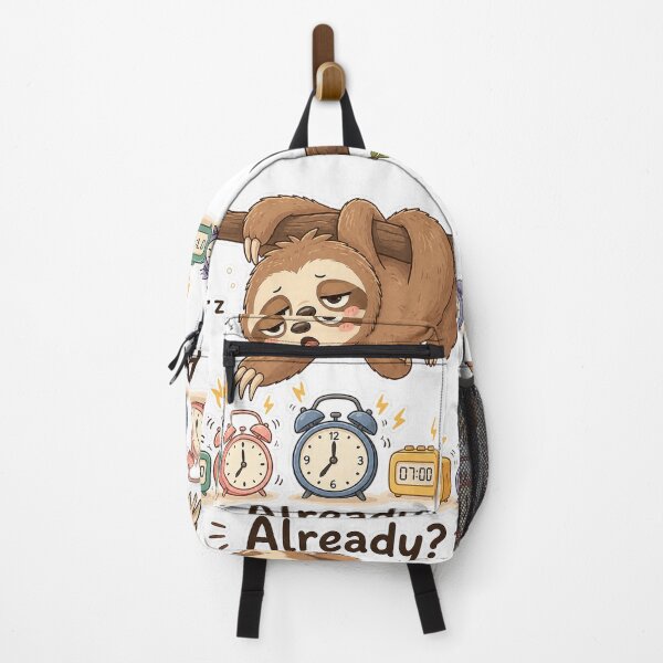 Item preview, Sleepy Sloth Missed Alarm Again Mood designed and sold by Sadia  Jannat.