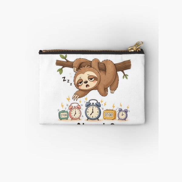 Item preview, Sleepy Sloth Missed Alarm Again Mood designed and sold by Sadia  Jannat.