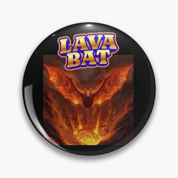 Item preview, bat made out of lava designed and sold by mama-creative.