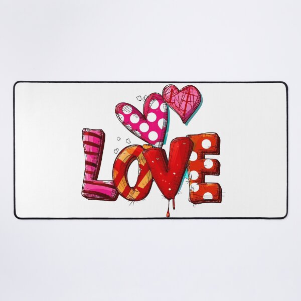 Item preview, Grungy Pop Art Graffiti LOVE Typography Design designed and sold by DesignArtist.ia.