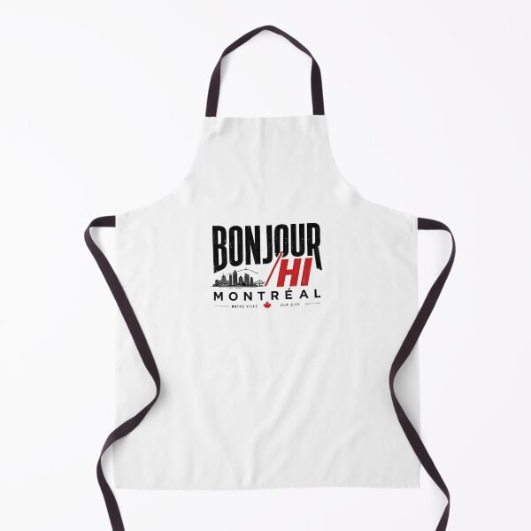 Item preview, Bonjour Hi Montreal Our City Bilingual Skyline designed and sold by Fenay Designs.