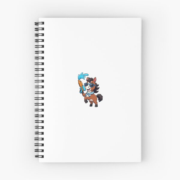 Item preview, A horse holding a water gun. designed and sold by Beeza Art Shop.