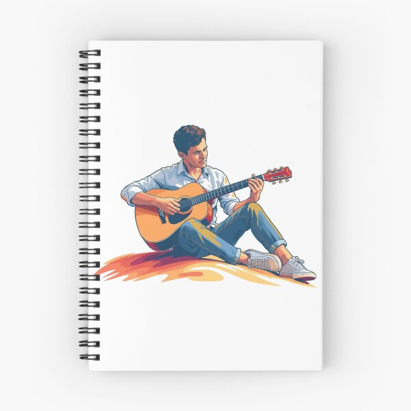 Item preview, Acoustic Beach Sessions - Guitarist Vector A designed and sold by A-M-G-Shop.