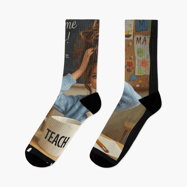 Item preview, Funny Tired Teacher Messy Hair Made It To May School Year Design designed and sold by EricCotanori.
