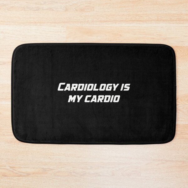 Item preview, Cardiology is my cardio funny heart ECG medical sticker T-shirt design designed and sold by Medico Design .