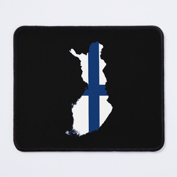 Item preview, Finland Flag Map designed and sold by DreamBrushy.