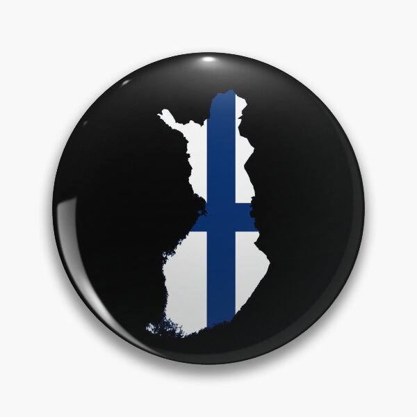 Item preview, Finland Flag Map designed and sold by DreamBrushy.