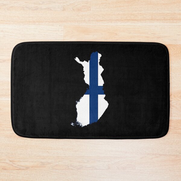 Item preview, Finland Flag Map designed and sold by DreamBrushy.