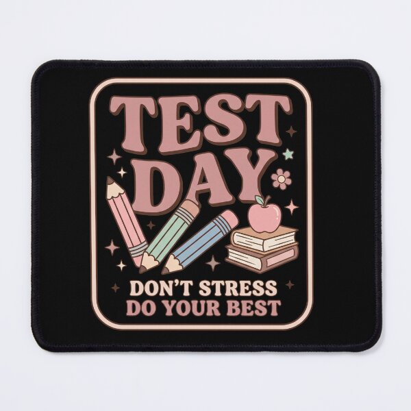 Item preview, Test Day Cute School Design Don't Stress Do Your Best designed and sold by ArcaneArtistry.