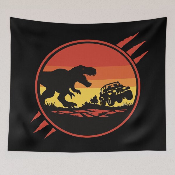 Item preview, Retro Jurassic Prk Chse designed and sold by ChunkByChunk.